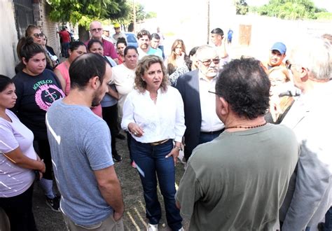 La Intendente Fuentes Destac El Avance De La Obra De Reconversi N