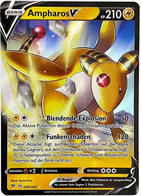 Bestelle Jetzt Ampharos V Farbenschock Ultra Rare Bei