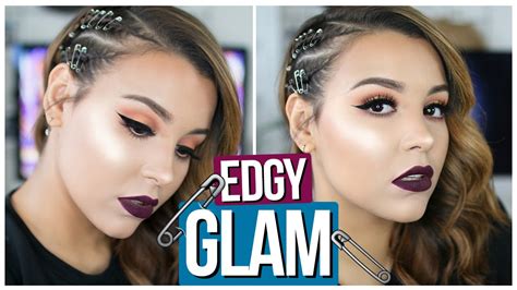 Edgy Fall Glam Makeup Tutorial Grwm Ft Laura Lee Palette By Violet