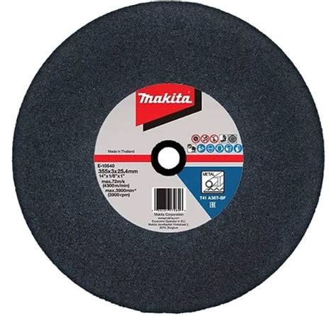 Disco De Corte Metal Makita X Mm Abraven