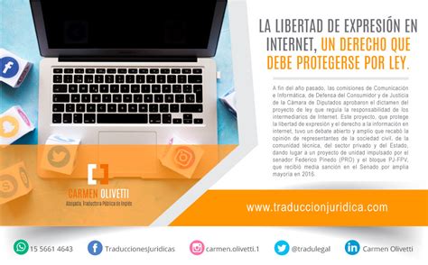 La Libertad De Expresión En Internet Un Derecho Que Debe Protegerse