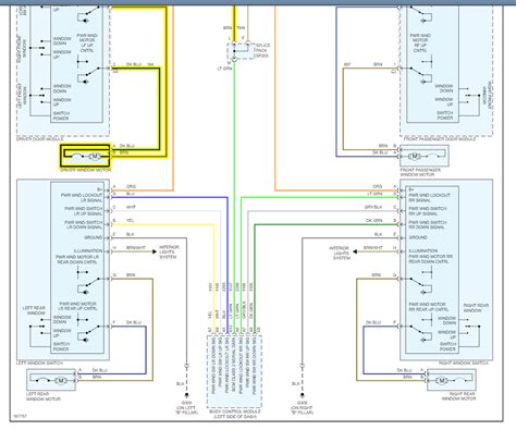 Window Switch Wiring Diagram Window On Drivers Side Will