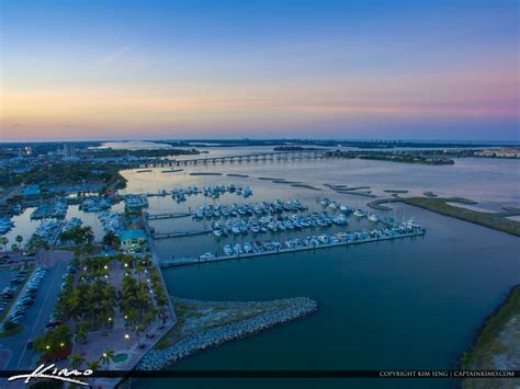 Fort Pierce Downtown Waterway at Dock | Royal Stock Photo