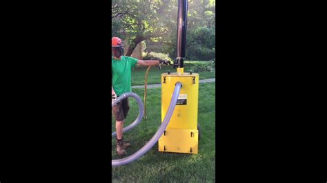 Air Spade Air Vac Demo Youtube