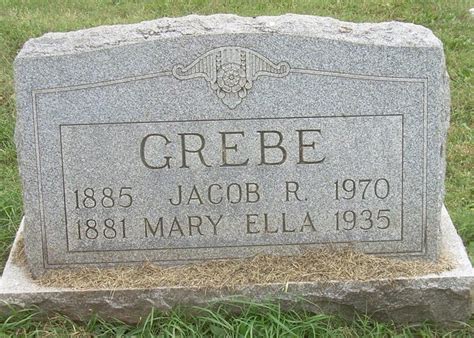 Mary Ella Yerger Grebe Homenaje De Find A Grave