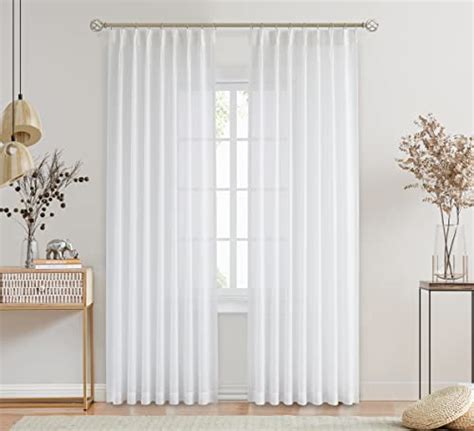 I Tested The Elegance And Functionality Of Pinch Pleat Sheer Curtains