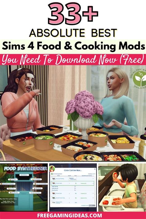 33 Unbelievable Sims 4 Food Mods You Have To Try Sims 4 Cooking Mods