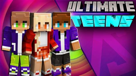 Ultimate Teens By Aquastudio Minecraft Skin Pack Minecraft