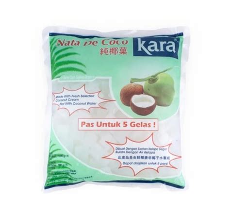 Nata De Coco KARA 1kg Plain Lazada Indonesia