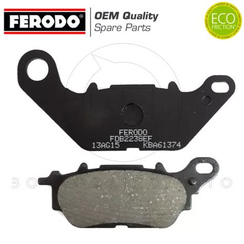 Pastiglie Freno Anteriore Ferodo Eco Friction Per Yamaha Yzf R