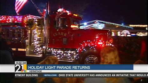 Hermitage Holiday Light Parade Marching Through Town On November 19