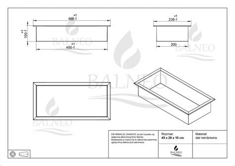 Balneo Wall Box One White X X P Ka Wn Kowa Wpuszczana W Cian