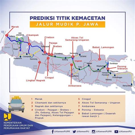 Rute Mudik Jakarta Semarang Via Tol Kumparan