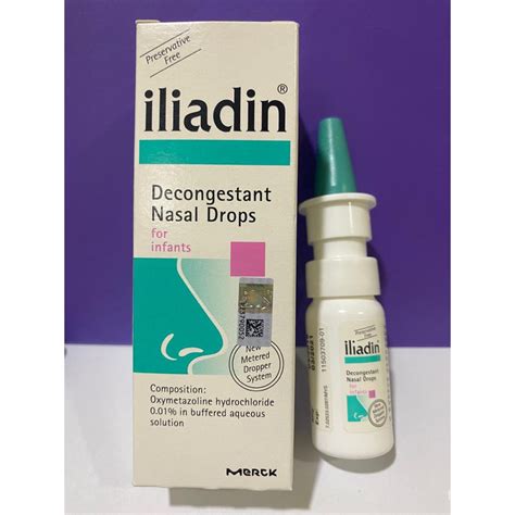 Iliadin Infant Nasal Drops Pf 001 5ml Exp 012022 Shopee Malaysia