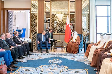 Hrh The Crown Prince And Prime Minister Meets With The Minister Of