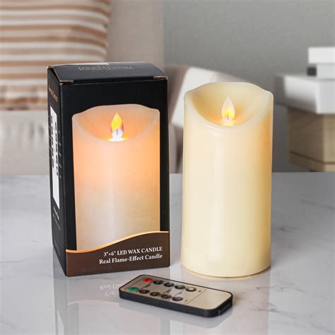 1pc Flameless Candle With Remote Control 3 X6 Shop Now For Limited Time Deals Temu