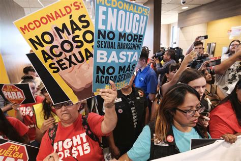 Mcdonalds Workers Strike Nationwide To Protest Sexual Harassment