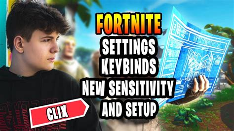 Nrg Clix New Fortnite Settings Keybinds New Sensitivity And Setup