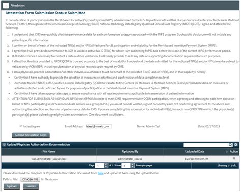 Attestation Statement Cms Certify Letter