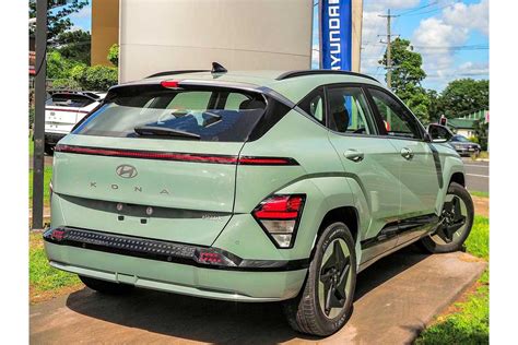 Sold 2024 Hyundai Kona Electric In Green New Suv Indooroopilly Qld