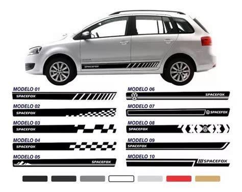 Calcomanía Decalx Spacefox CINTA LATERAL DECORATIVA PERSONALIZADA