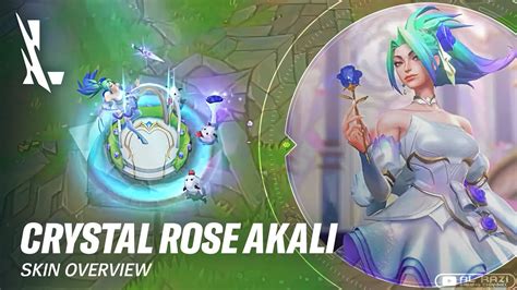 Crystal Rose Akali Exclusive Wild Rift Skin Overview Wild Rift Cn