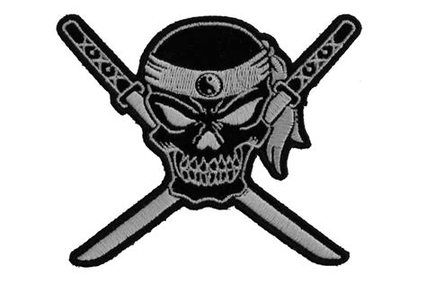 Skull And Cross Swords Patch