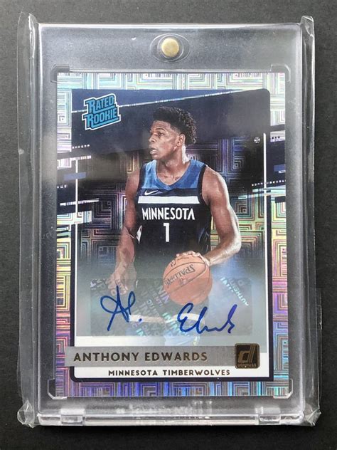 Yahoo オークション Anthony Edwards2020 21 Panini Donruss Cho