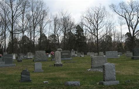 Natural Bridge Baptist Church Cemetery In Natural Bridge Virginia