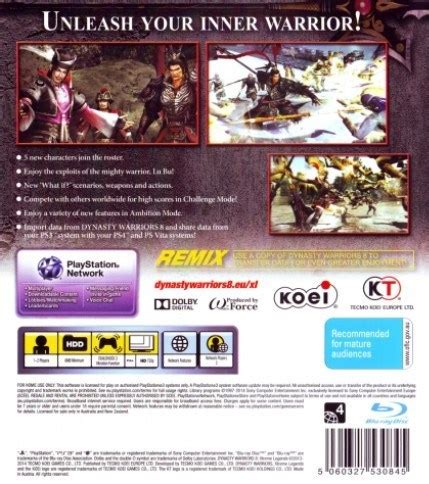 Dynasty Warriors Xtreme Legends Box Shot For Playstation Gamefaqs