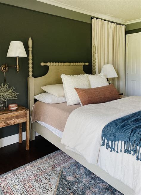 The Reveal Of Our Moody Guest Bedroom Makeover Daly Digs In 2021