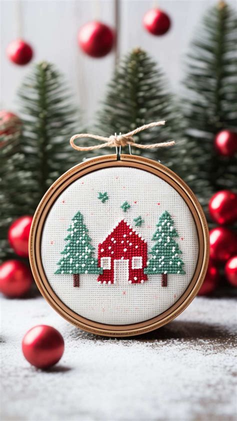 30 Christmas Cross Stitch Ideas to Brighten Your Holidays - Crafty Cici Joy