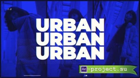 Videohive Urban Opener Project For After Effects