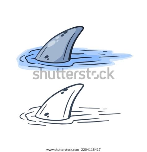 Shark Fin Drawing: Over 8,033 Royalty-Free Licensable Stock ...