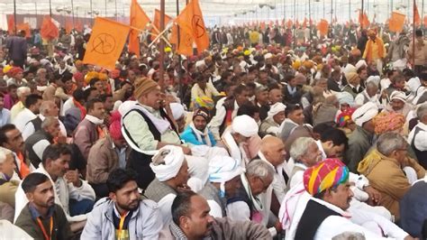 Kisan Garjana Rally In Delhi Farmers Stage Protest Msp Guarantee Top