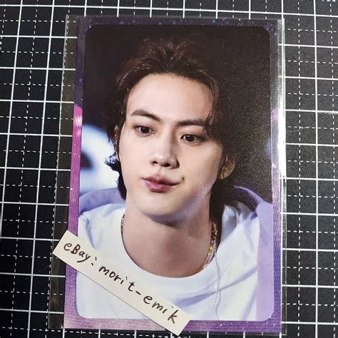 Jin Bts Yet To Come In Cinemas Cinema Random Official Photo Card