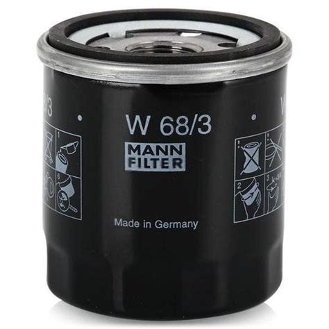 Фильтр масляный MANN FILTER MANN W68/3 - купить по выгодным ценам в ...