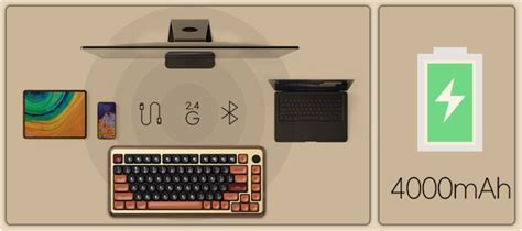 Bàn phím akko MU02 Autumn Hot Swap Multi mode AKKO VN