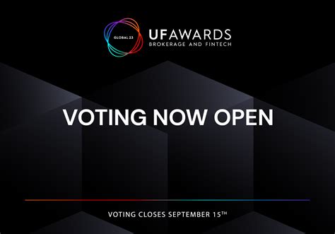 Voting For UF AWARDS Global 2023 Is Now Underway Financial IT