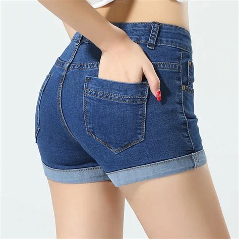 Womens Shorts Vzff Hot Summer Women Casual High Waisted Short Mini