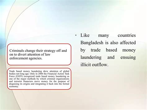 Trade Based Money Laundering Ppt