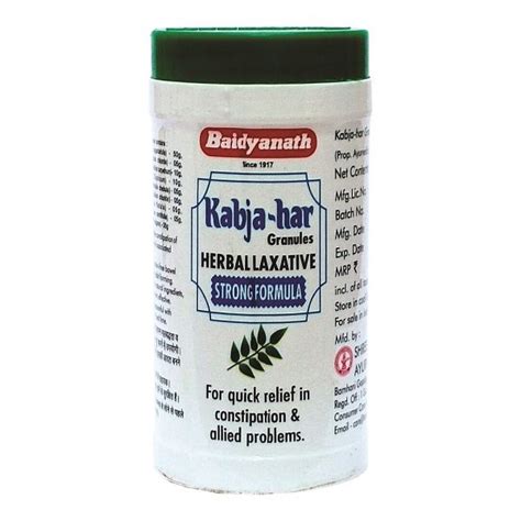 Buy Baidyanath Kabja Har Granules 100 Gm Herbal Laxative Netmeds