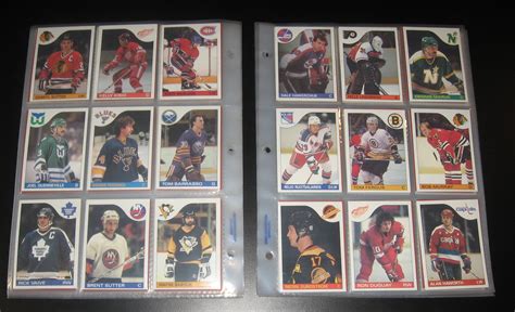 Lot Detail Topps Hockey Complete Set W Mario Lemieux