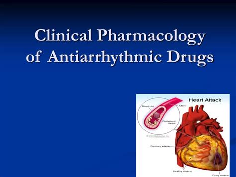 Ppt Clinical Pharmacology Of Antiarrhythmic Drugs Powerpoint Presentation Id 9354884