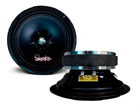 Par Alto Falante 6 Polegadas Snake Pro Esv280 280w Rms Médio