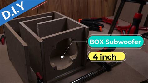 DIY Membuat Box Subwoofer 4 Inchi Bass Test Sound Test