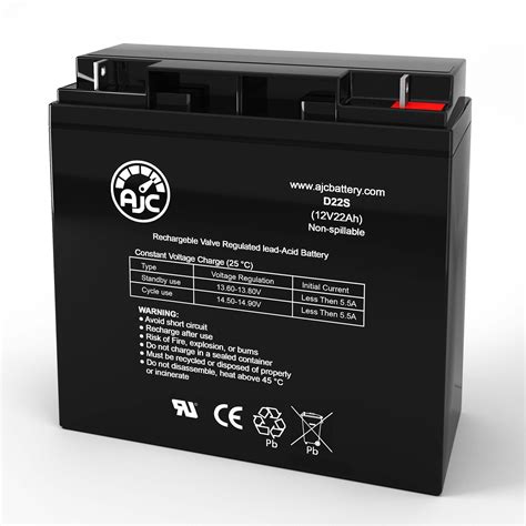 Toyo 6FM14 12V 22Ah Sealed Lead Acid Replacement Battery: BatteryClerk ...