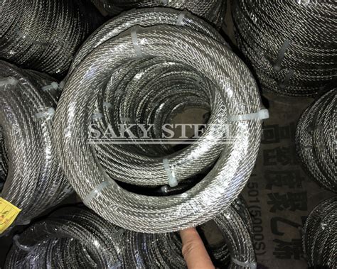 316 Stainless Steel Wire Rope China Saky Steel