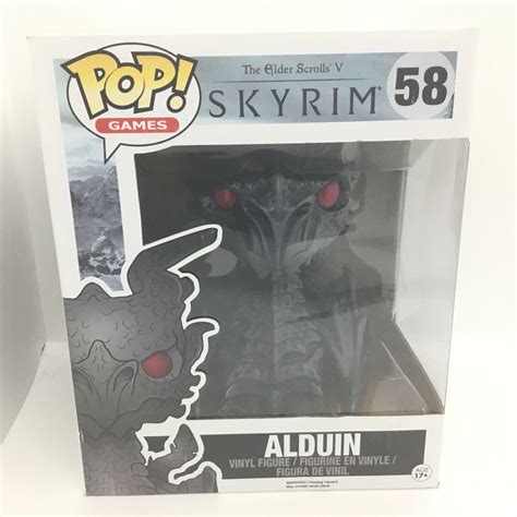 Funko Pop Elder Scrolls V Skyrim Alduin The World Eater Vinyl Figure 58