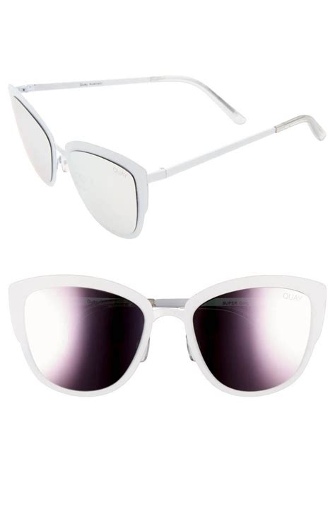 Quay Australia Supergirl 55mm Cat Eye Sunglasses Nordstrom Cat Eye